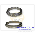 Longer life Spectacle cutting ring and inserts DN200 for putzmeister pumps